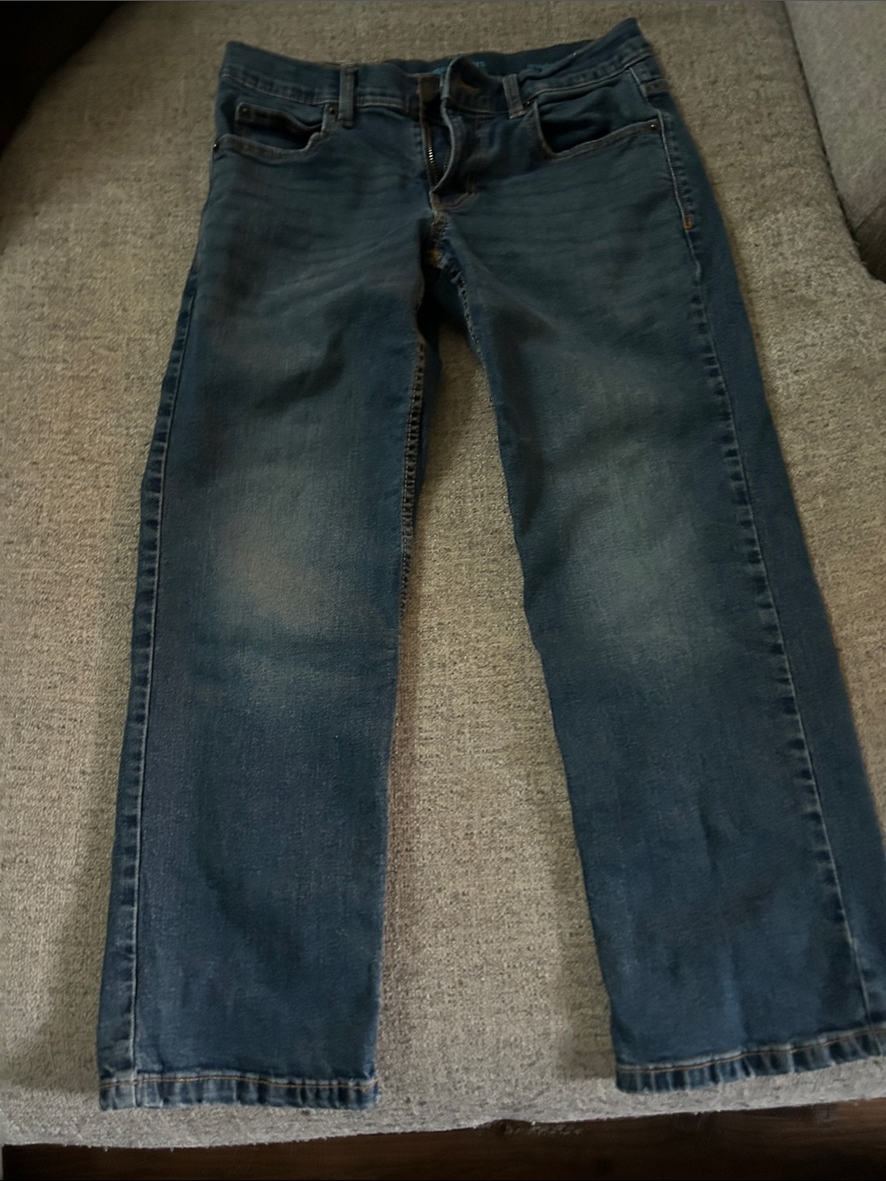 Classic Bpys Dark Blue Straight-Leg Jeans